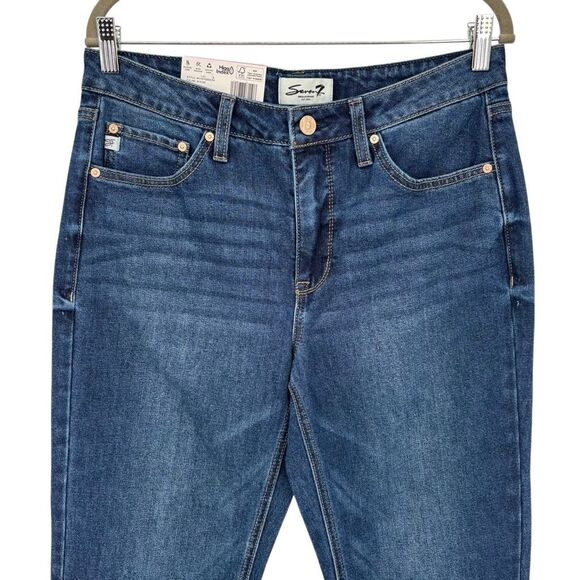 Seven7 EST.1964 90's Straight Leg High Rise Jeans Women's Size 6 NWT‎ - Picture 4 of 10